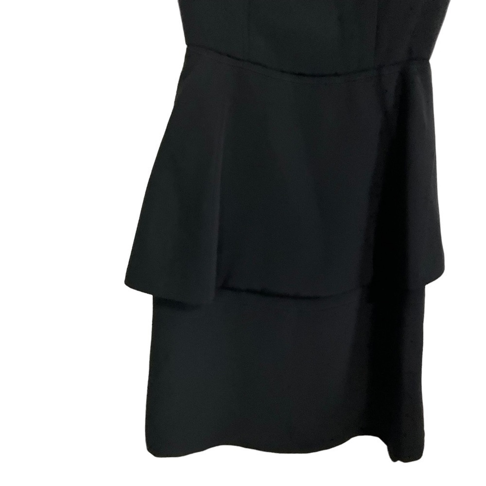 Arnold Scaasi Little-Black-Dress - Off-Shoulder 1980’s Vintage Black Size 2 - Picture 7 of 14
